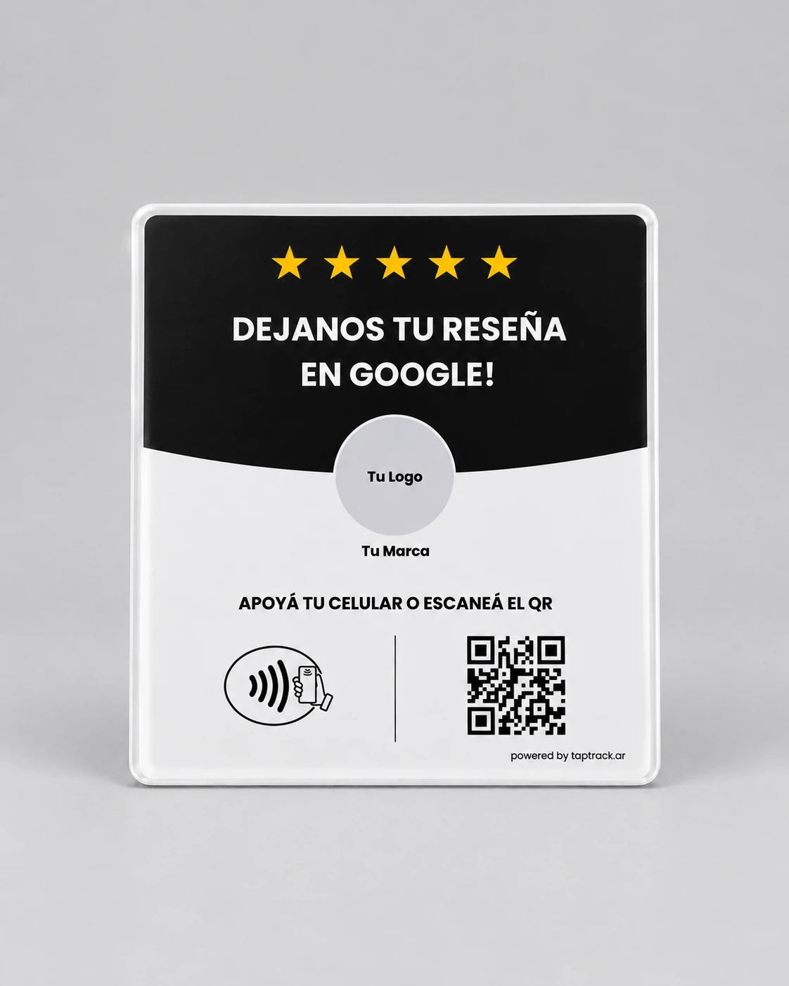 Modelo cuadrado personalizable